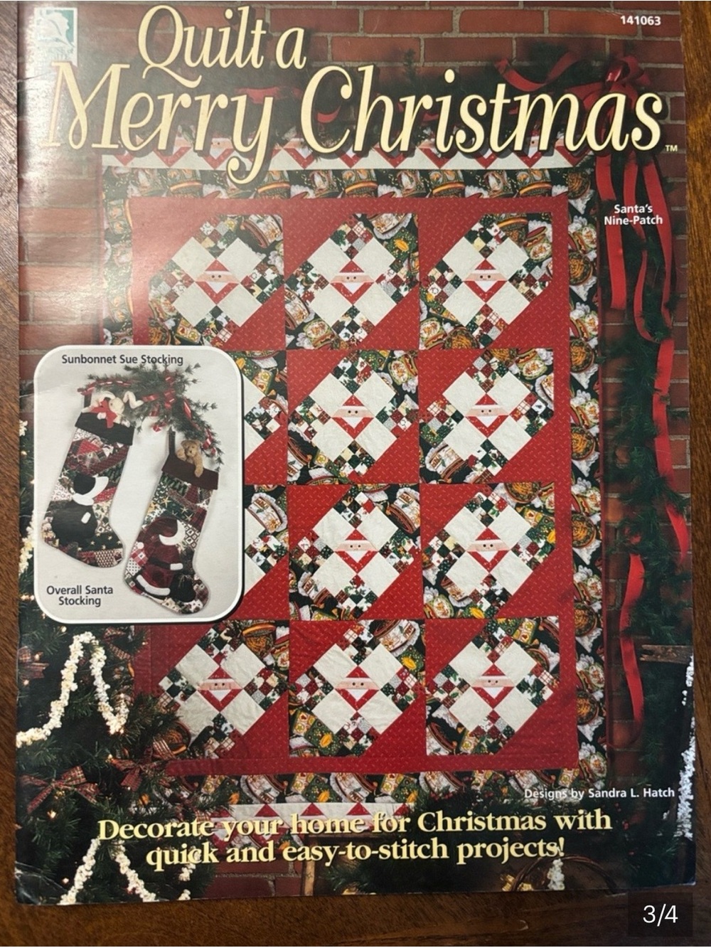 2 Holiday Quilt and Craft Books